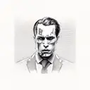 American Psycho  tattoo design idea