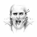 American Psycho  tattoo design idea