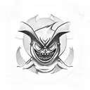 Gengar Tarot Card tattoo design idea