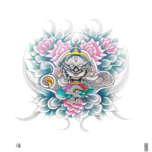 kailash tattoo design idea