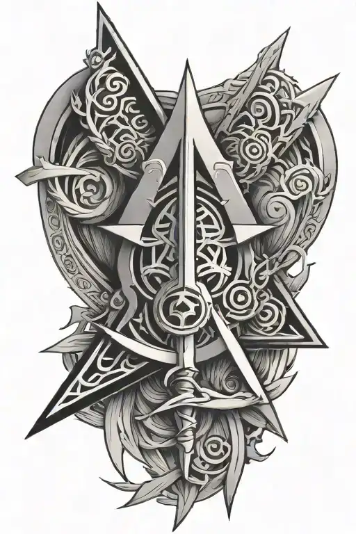 Itachi Inide of a Kunai tattoo design idea