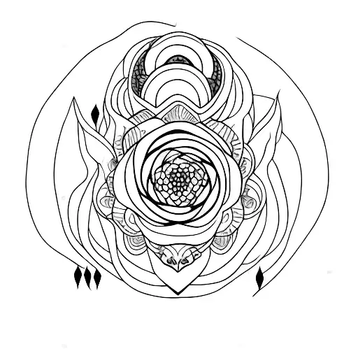 Gaia tattoo design idea