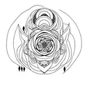 Gaia tattoo design idea
