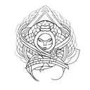 Gaia tattoo design idea