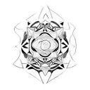 Gaia tattoo design idea