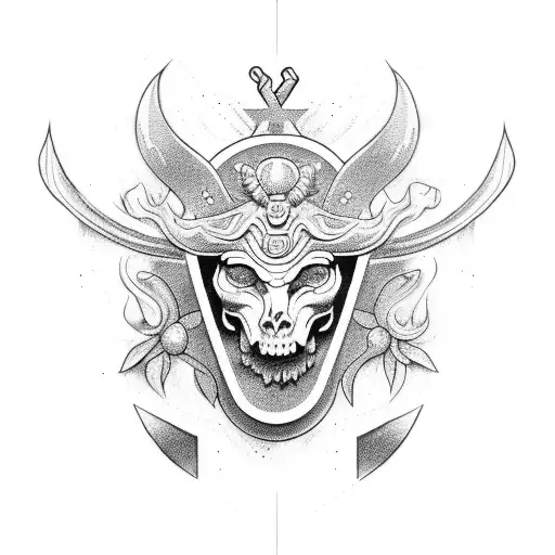 Apollo and Dionysus tattoo design idea