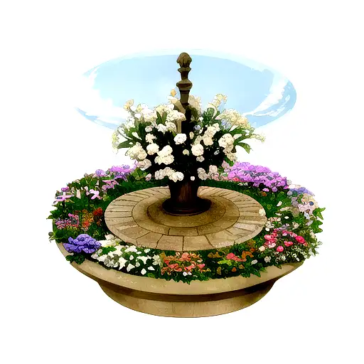 piony gardenia  tattoo design idea