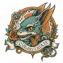 charon boatman tattoo design idea