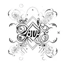 Name ((Ali)) tattoo design idea