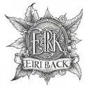 the name Erik tattoo design idea