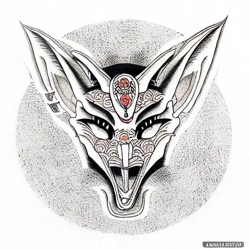 Anubis tattoo design idea