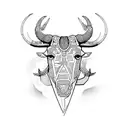Taurus  tattoo design idea