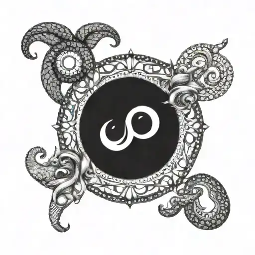 Capricorn Gemini libra tattoo design idea