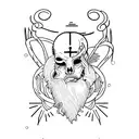 sleep paralysis tattoo design idea