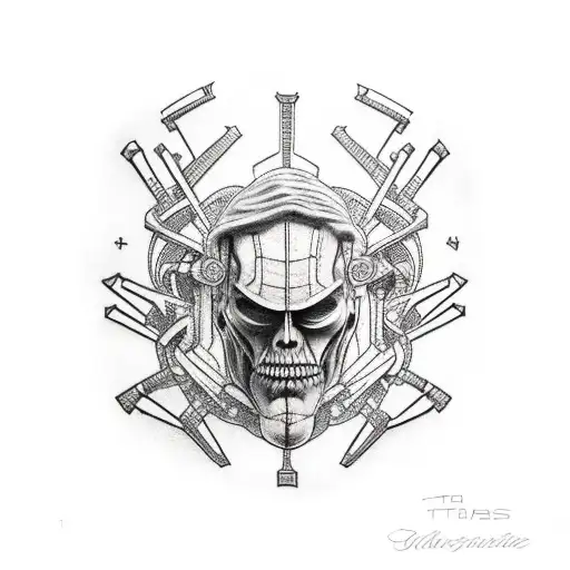 Atlas titan holding the world tattoo design idea