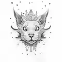 juice wrld 999 tattoo design idea