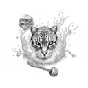 juice wrld 999 "Legends Never Die" tattoo design idea