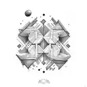 twins with words reactance and reversal on each  tattoo design idea