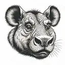 Timon Pumba Simba looks tattoo design idea