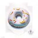 dunkin' donuts  tattoo design idea