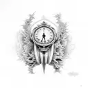 time changes everything  tattoo design idea