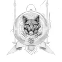 saint christopher tattoo design idea