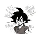 Goku black tattoo design idea