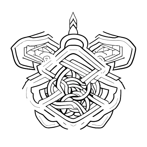 UNIT-V tattoo design idea