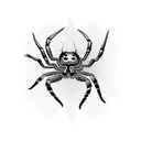 Spider tattoo design idea