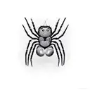Spider tattoo design idea