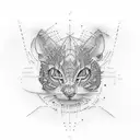 the word Ando to morse code tattoo design idea