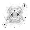 the word Ando to morse code tattoo design idea