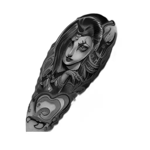 jinx tattoo design idea