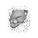 50 cents  tattoo design idea