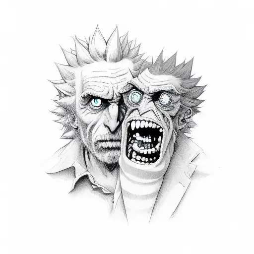 rick Sanchez  tattoo design idea