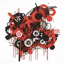 an art with dates 1965 1968 1996 1998 2000 14 03 tattoo design idea