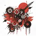 an art with dates 1965 1968 1996 1998 2000 14 03 tattoo design idea