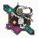 Snoopy tattoo design idea