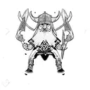 machado viking  tattoo design idea