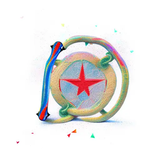 slingshot tattoo design idea