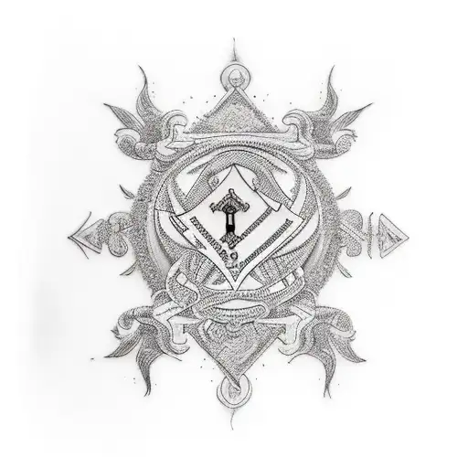 mafia story tattoo design idea