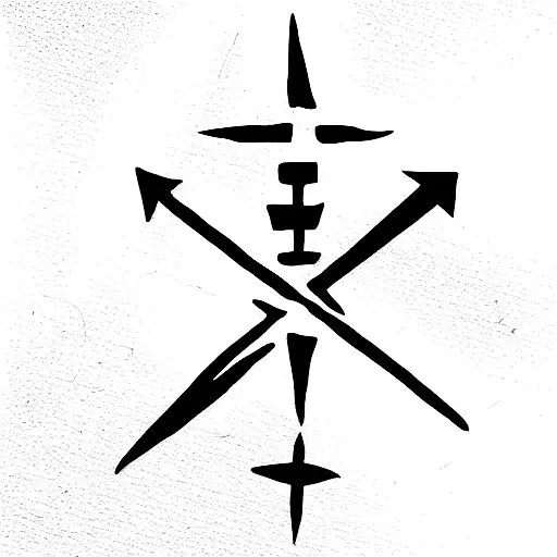 Ankh Symbol tattoo design idea