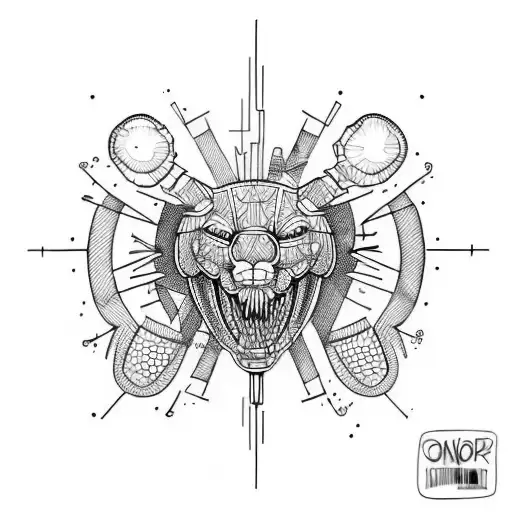 dentist tattoo design idea