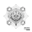 dentist tattoo design idea