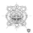 dentist tattoo design idea