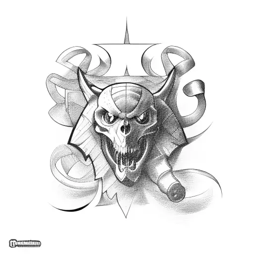 murphy's law tattoo design idea