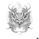 yamata no orochi tattoo design idea