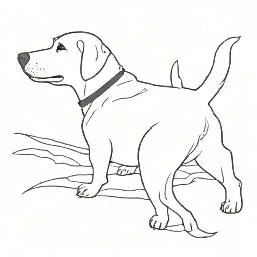 I had a dog Ben who died on Sunday, I was 16 years old. I want to get a little tattoo in his memory. tattoo design idea