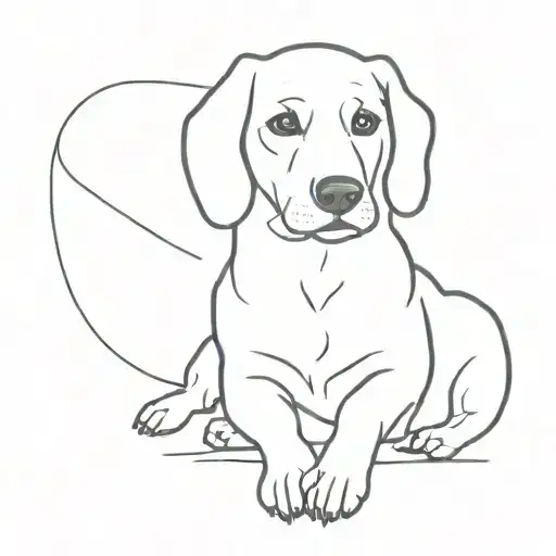 I had a dog Ben who died on Sunday, I was 16 years old. I want to get a little tattoo in his memory. tattoo design idea
