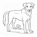 I had a dog Ben who died on Sunday, I was 16 years old. I want to get a little tattoo in his memory. tattoo design idea